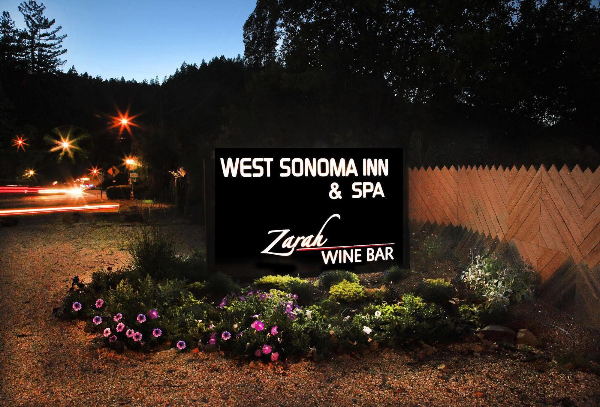 West Sonoma Inn & Spa Guerneville Eksteriør bilde